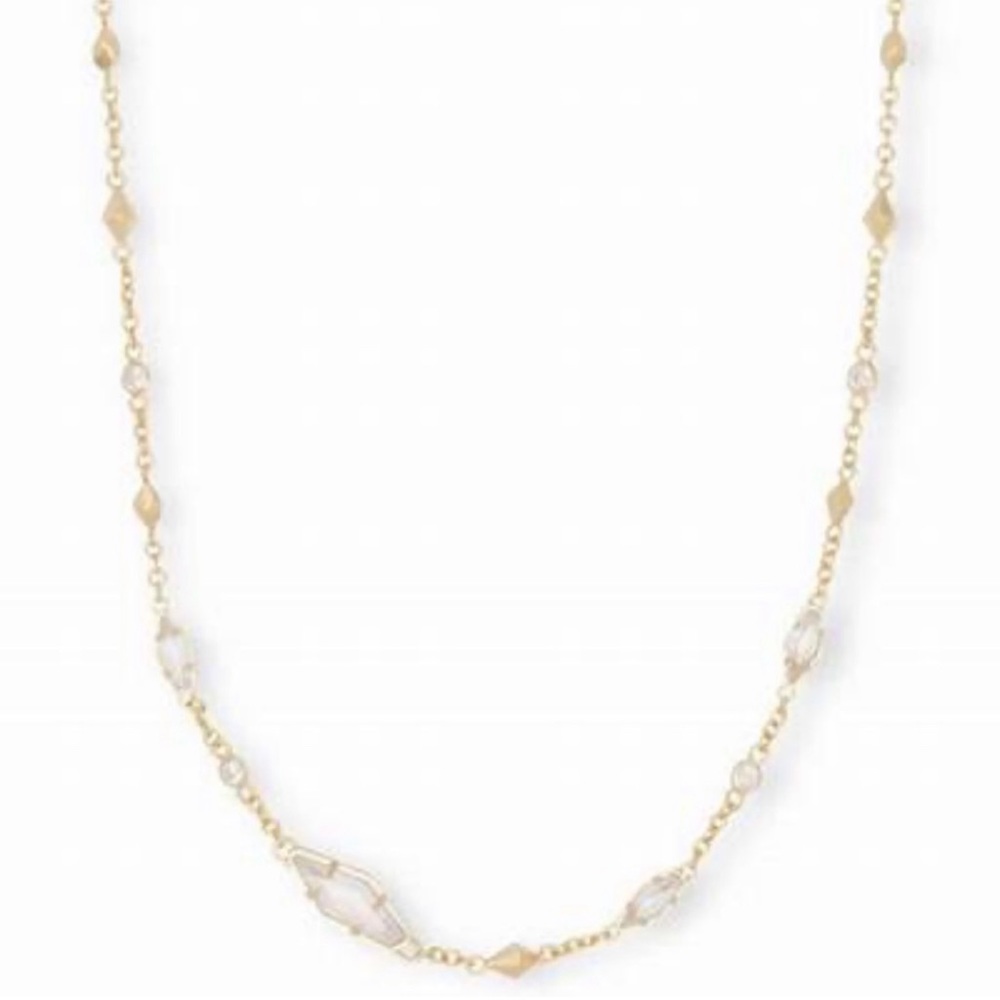 Kendra Scott Debra adjustable choker in gold